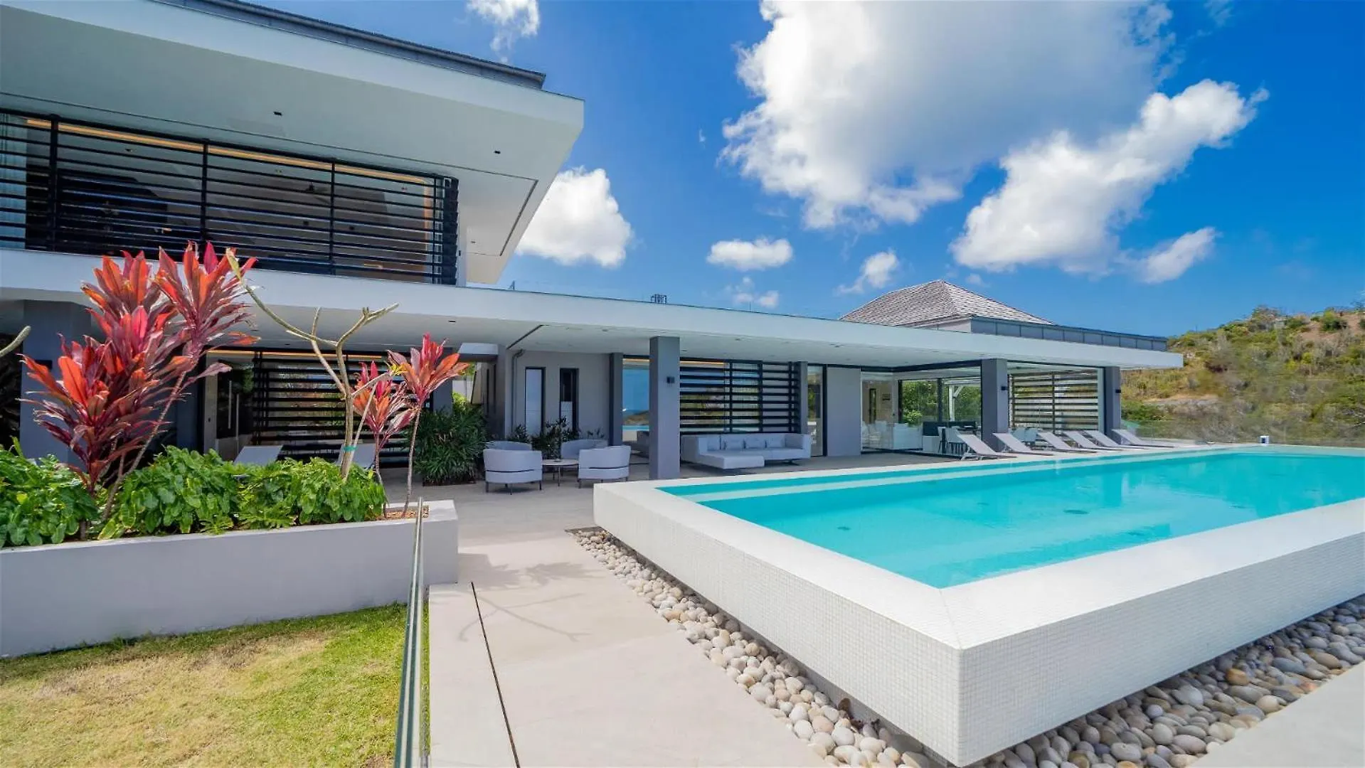 Four-Bedroom Villa with Pool and Fitness Room Marigot 0*,  سانت بارتيليمي