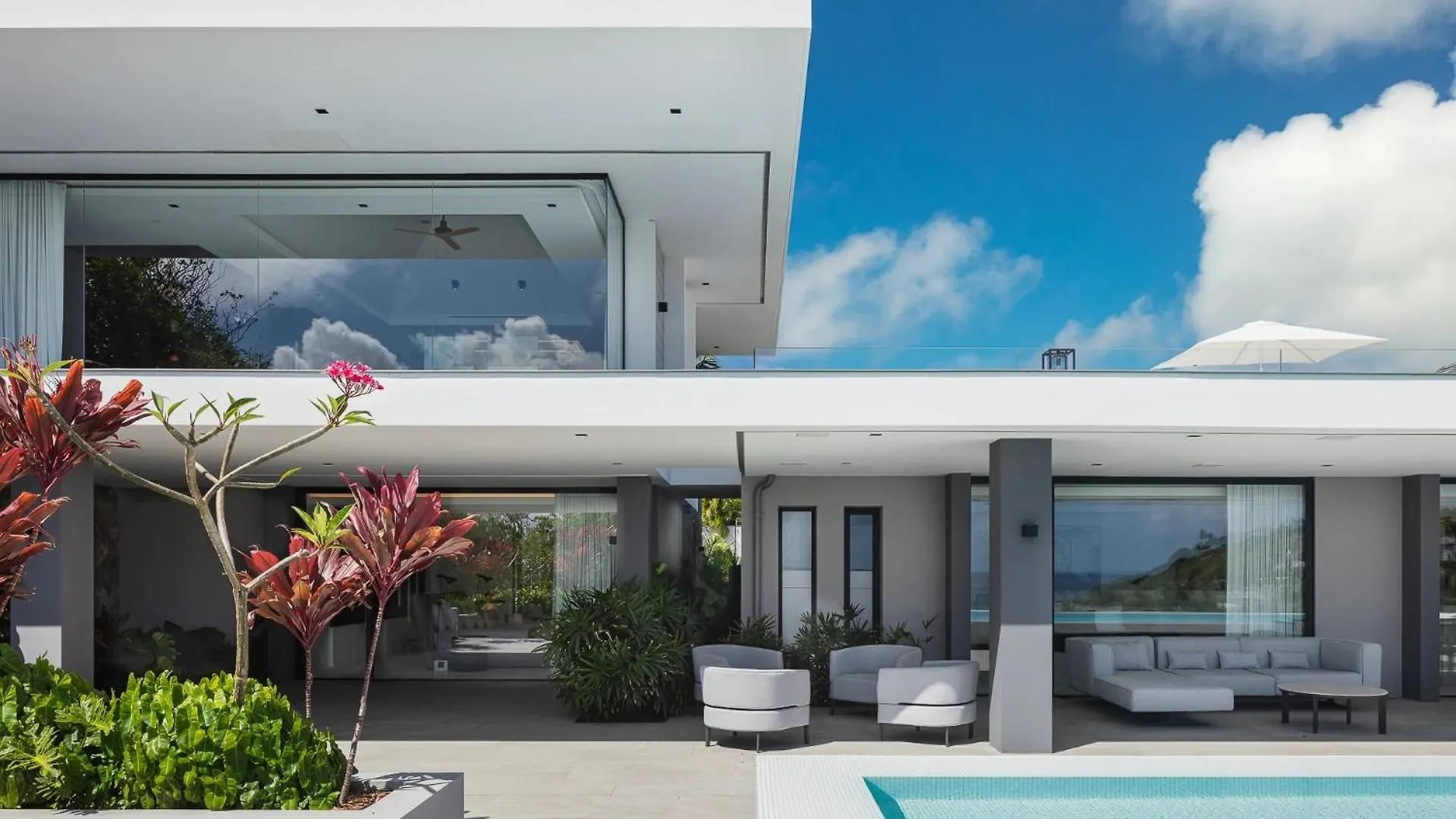Four-Bedroom Villa with Pool and Fitness Room Marigot