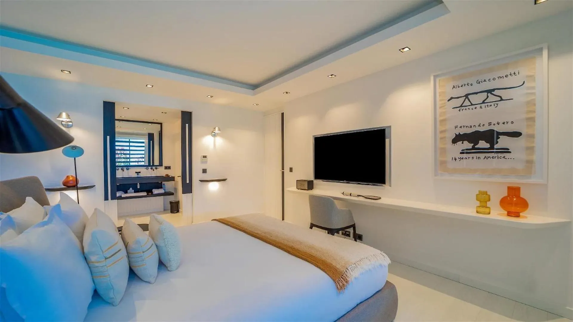 Four-Bedroom Villa with Pool and Fitness Room Marigot