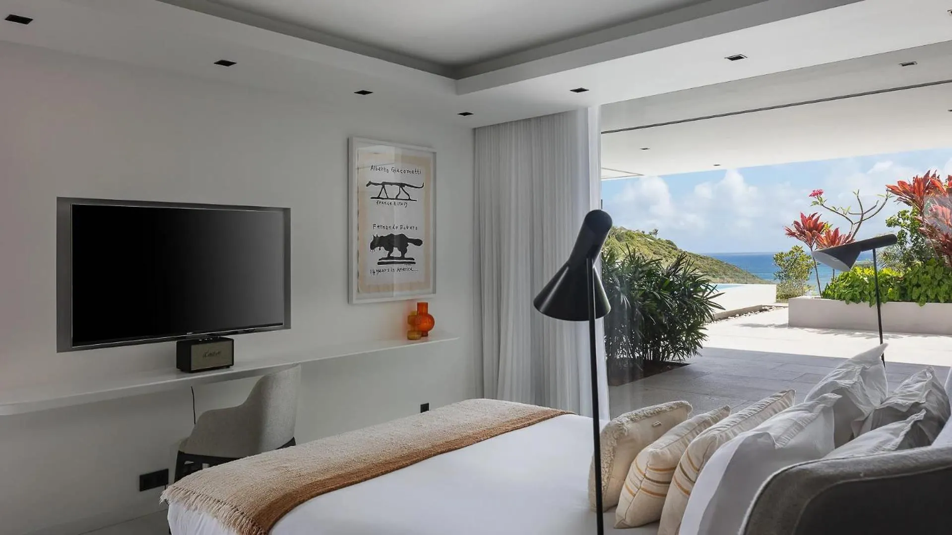 Four-Bedroom Villa with Pool and Fitness Room Marigot